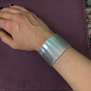 Holographic Cuff Bracelet